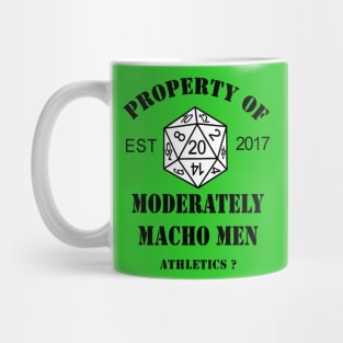 Moderately Macho Men - Athletics? Mug